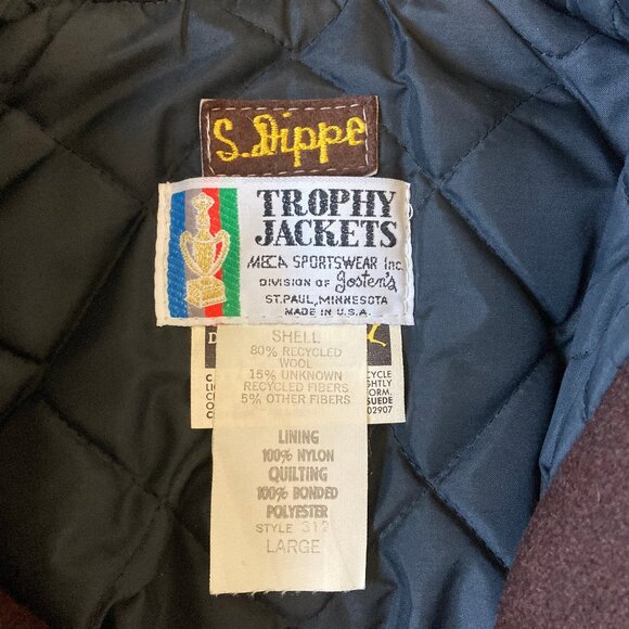 Vintage Wyoming Cowgirls Letter Jacket - Picture 3 of 11